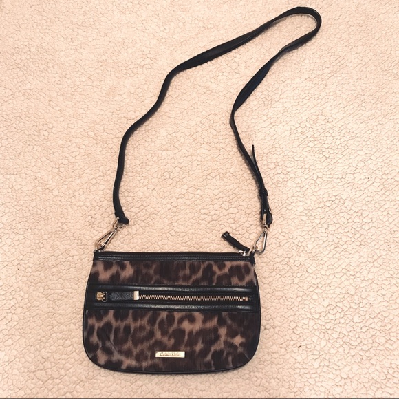 Calvin Klein Leopard Crossbody Purse - Picture 3 of 7